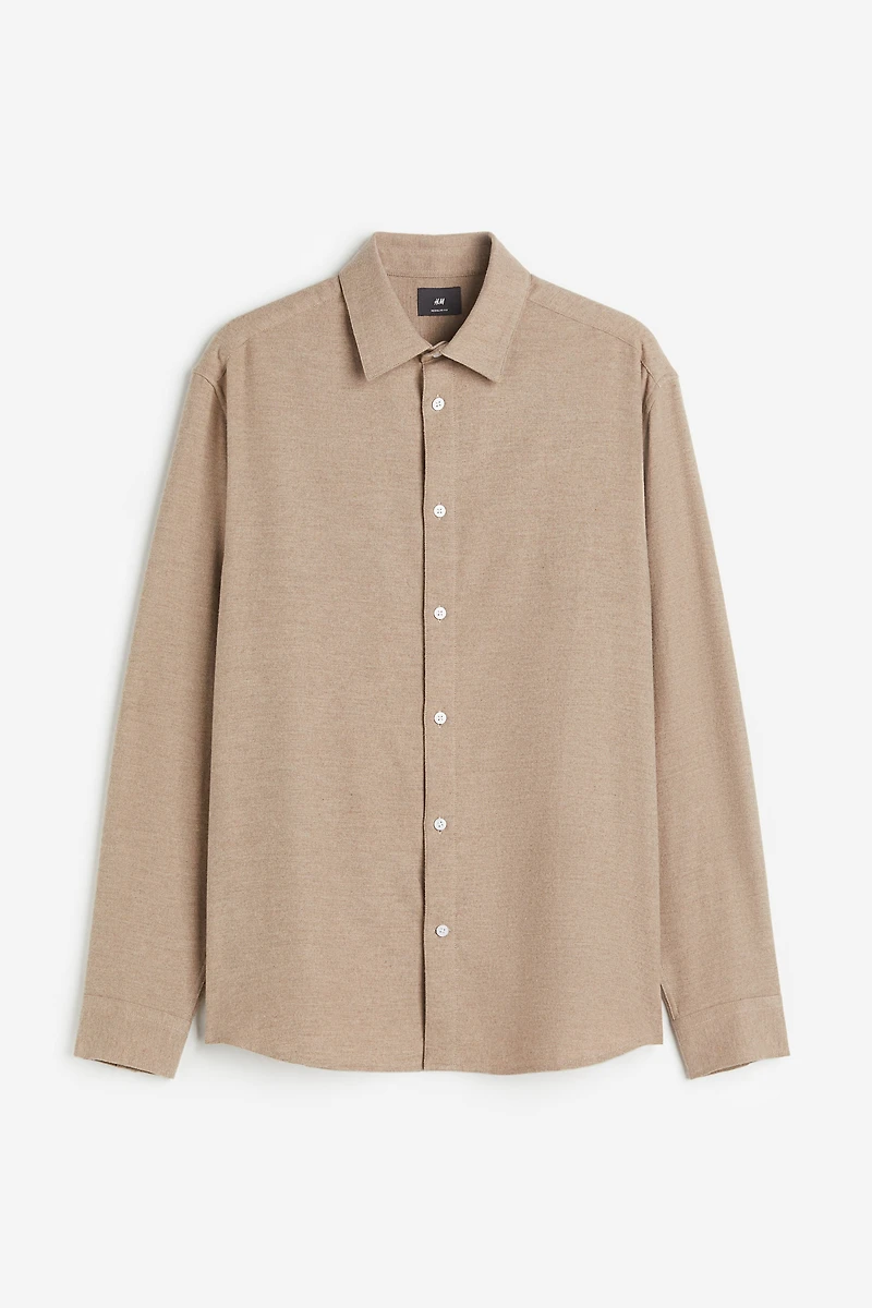 Chemise Coupe Classique en flanelle