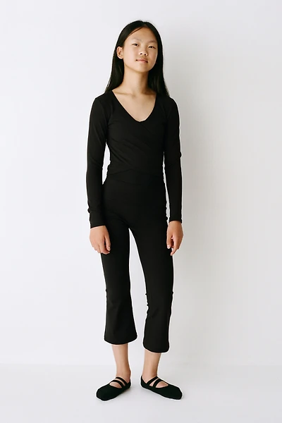 Flared Capri Yoga Leggings with SoftMove™
