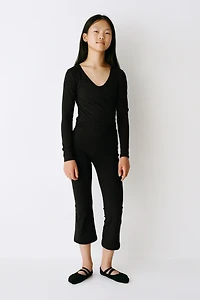 Flared Capri Yoga Leggings with SoftMove™