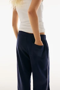 Wide-Leg Joggers