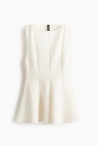 Haut péplum sans manches