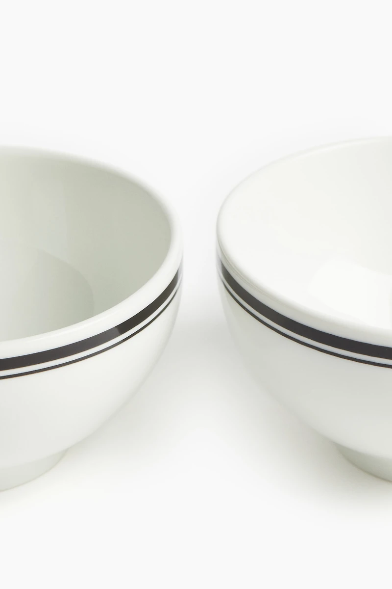 2-Pack Small Porcelain Bowls