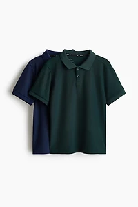 2-Pack Regular-Fit Sports Polo Shirts