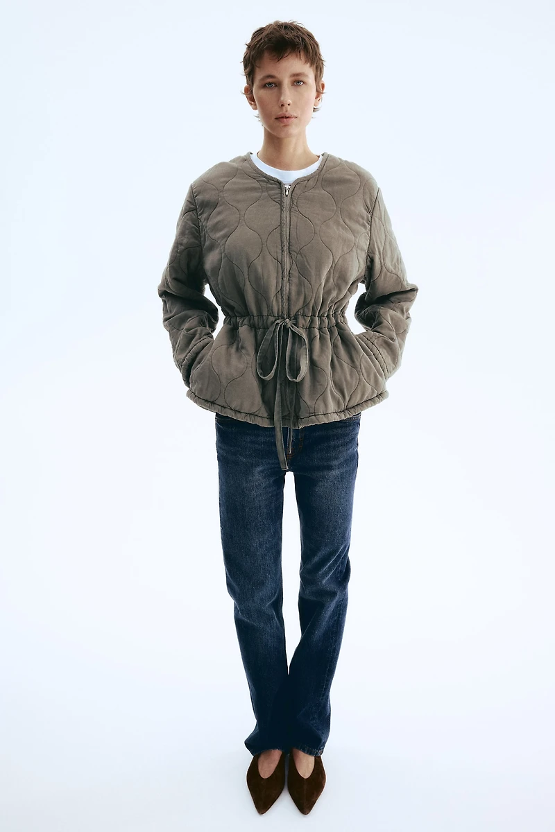 Quilted Twill Jacket