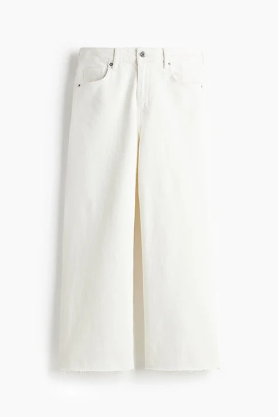 High Rise Wide-cut Jeans