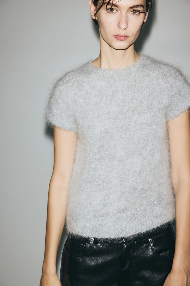 Mohair-Blend Top