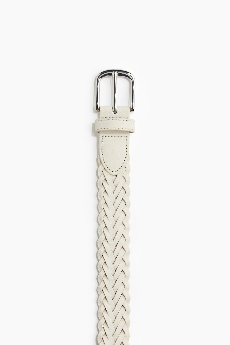Braided Leather Belt