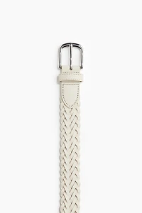 Braided Leather Belt