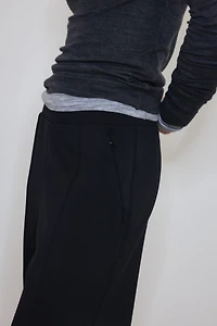 Cooling Relaxed-Fit Wide-Leg Pants