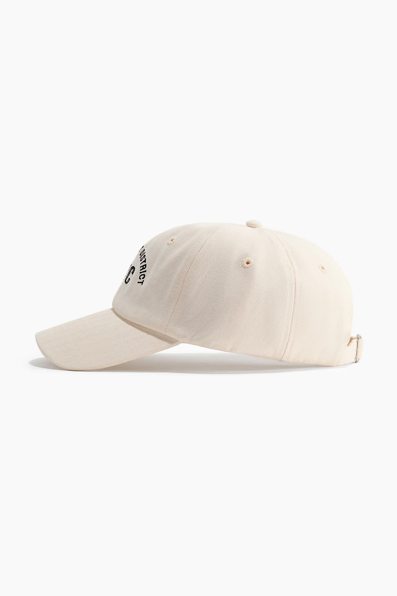 Casquette en sergé de coton