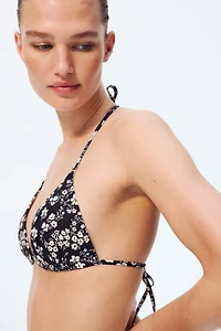 Push-Up Triangle Bikini Top