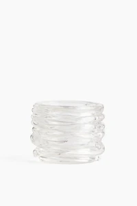 Small Glass Tea Light Holder 