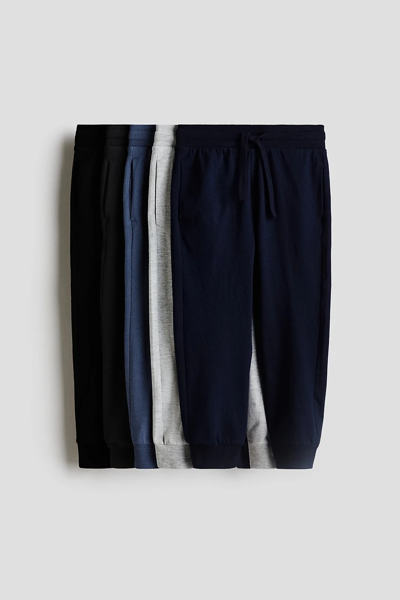 5-pack Cotton Jersey Joggers