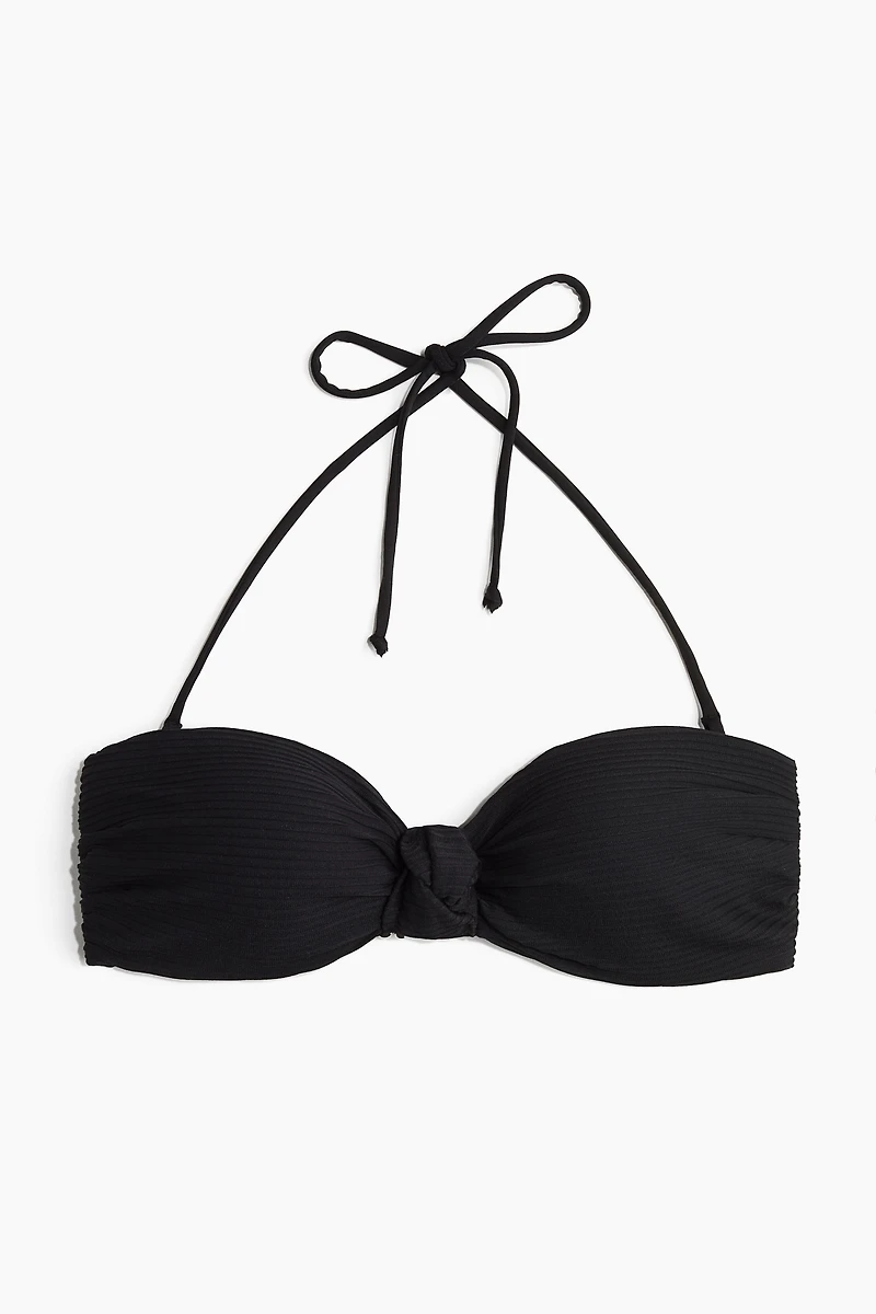 Haut de bikini bandeau rembourré