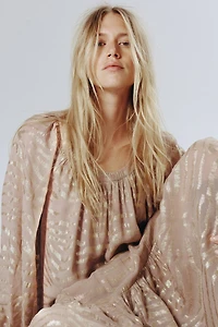 Jacquard-Weave Dress