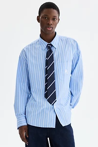 Chemise décontractée en popeline