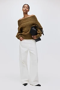 One-Shoulder Sweater