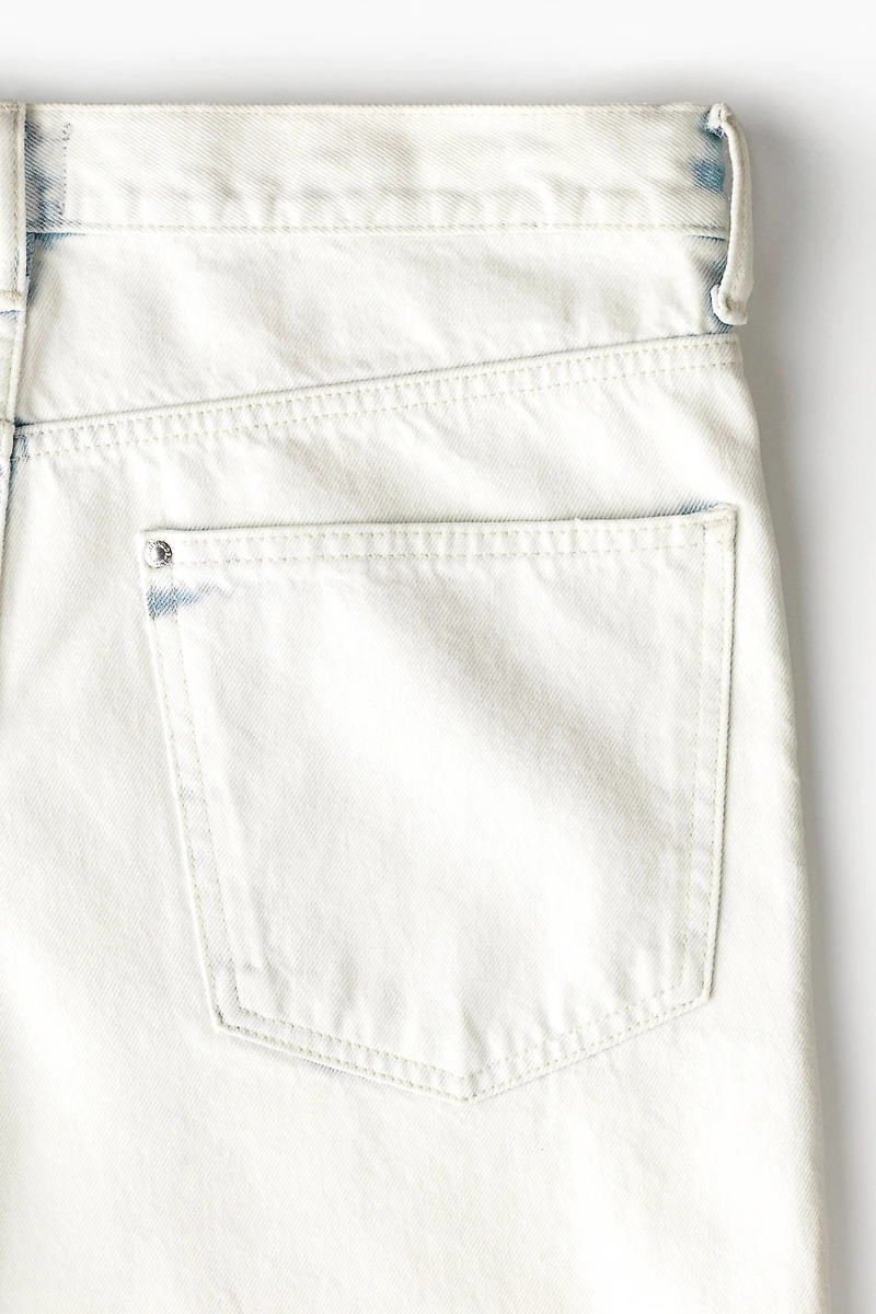 Short ample en denim