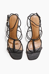 Heeled Strappy Sandals