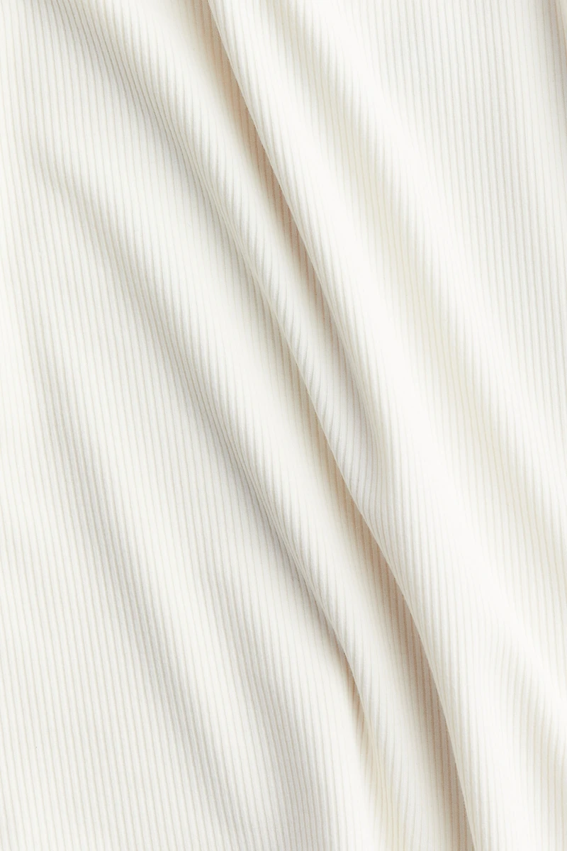 Ribbed Thong Bodysuit