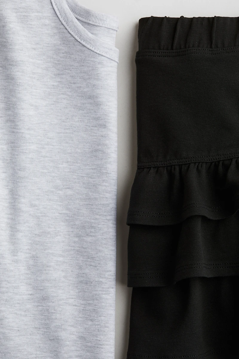 2-Piece Cotton Jersey Set