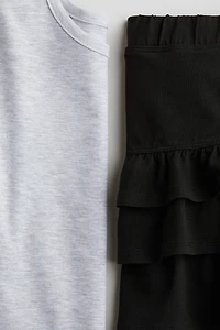 2-Piece Cotton Jersey Set