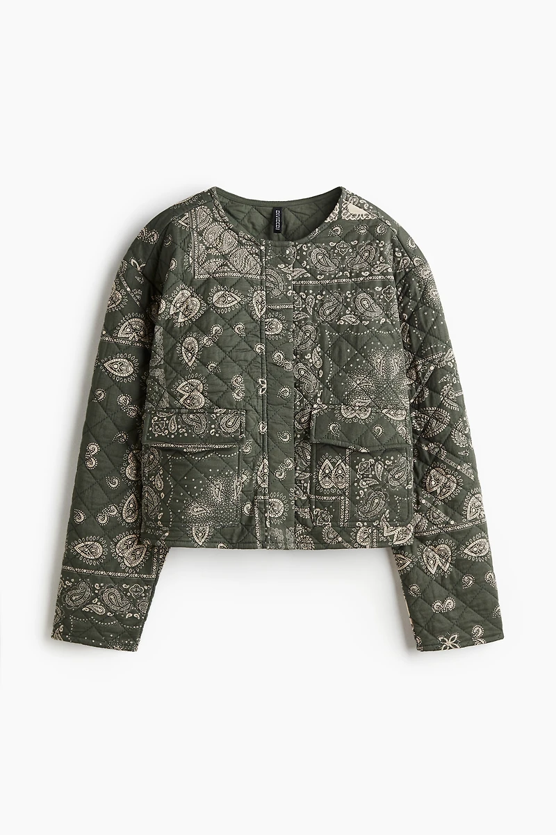 Veste matelassée en coton