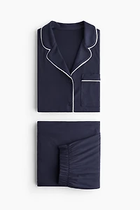 Viscose-Blend Pajamas