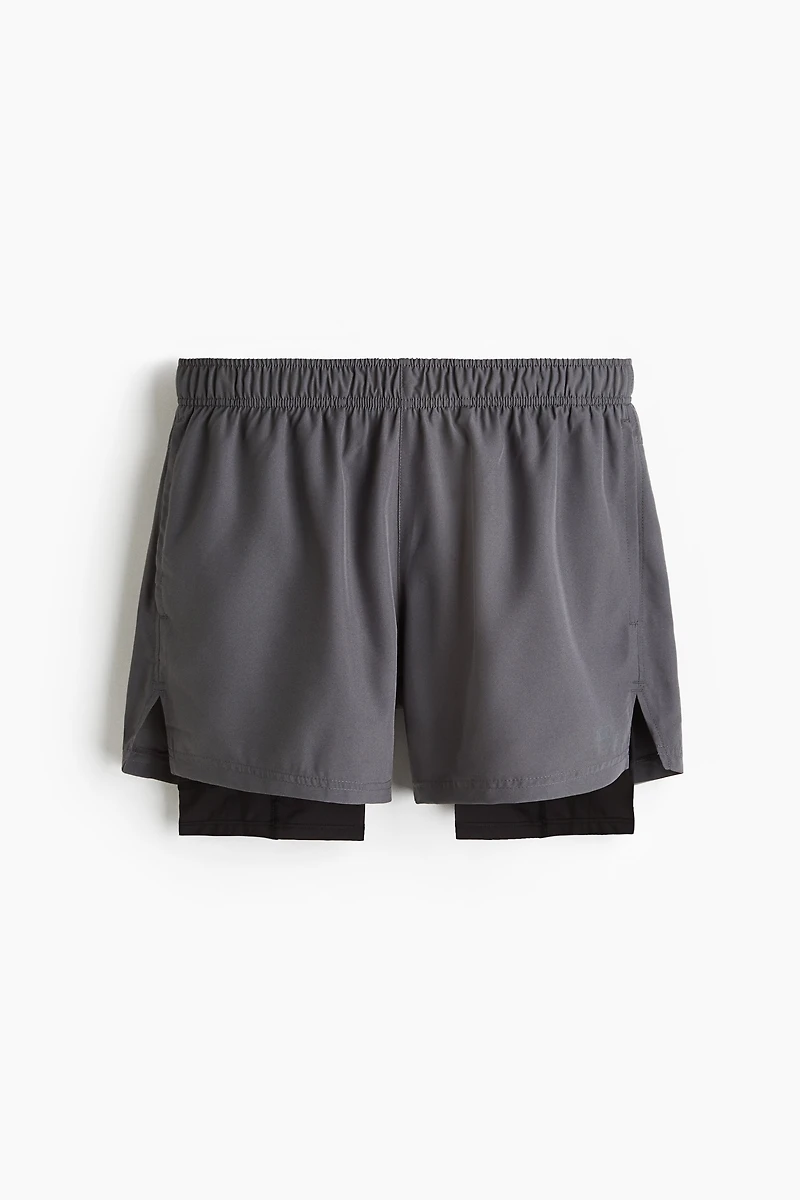 Double-Layered Sports Shorts with DryMove™