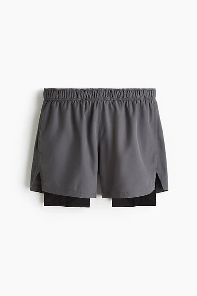 Double-Layered Sports Shorts with DryMove™
