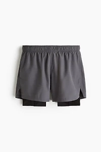 Double-Layered Sports Shorts with DryMove™