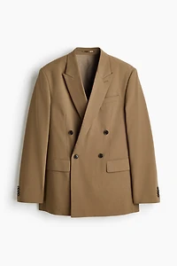 Relaxed-Fit Double-Breasted Jacket