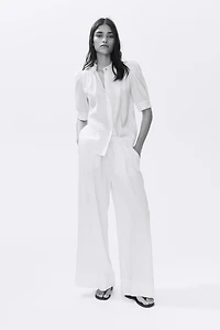 Puff-Sleeved Blouse