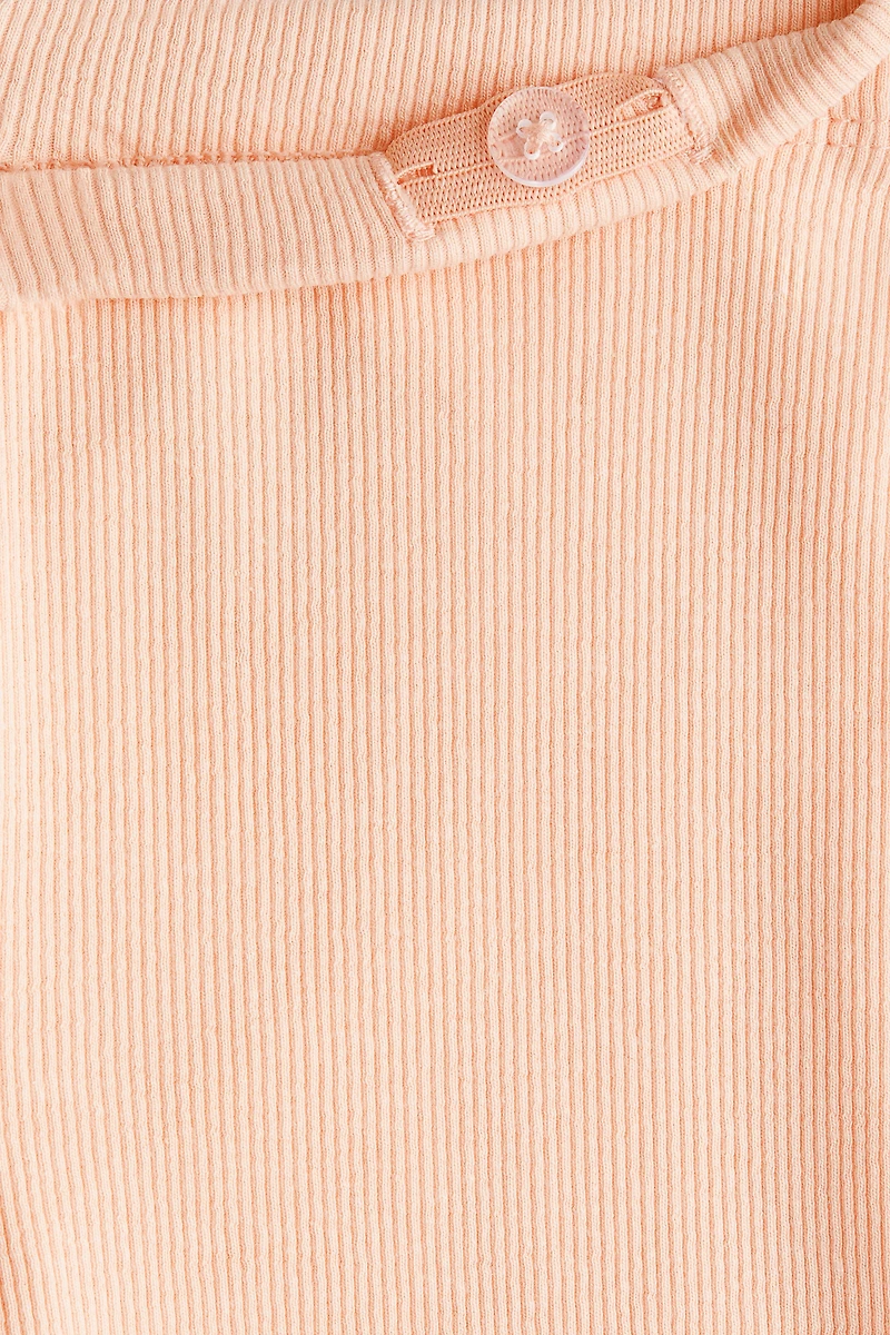 Ribbed Jersey Leggings