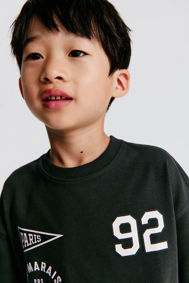 Printed Cotton T-Shirt