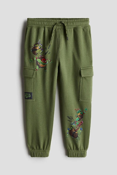 Pantalon de jogging cargo imprimé