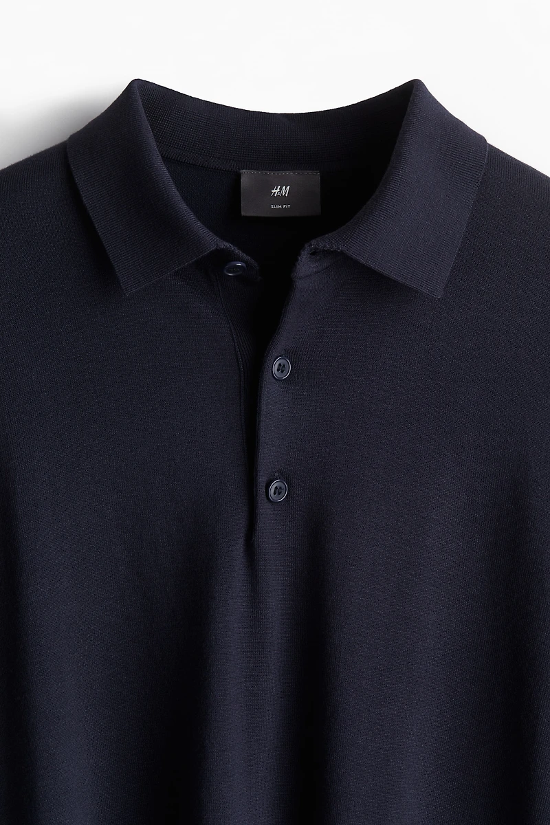 Polo Coupe Amincie en maille fine