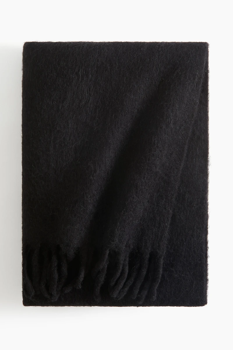Wool-blend Throw