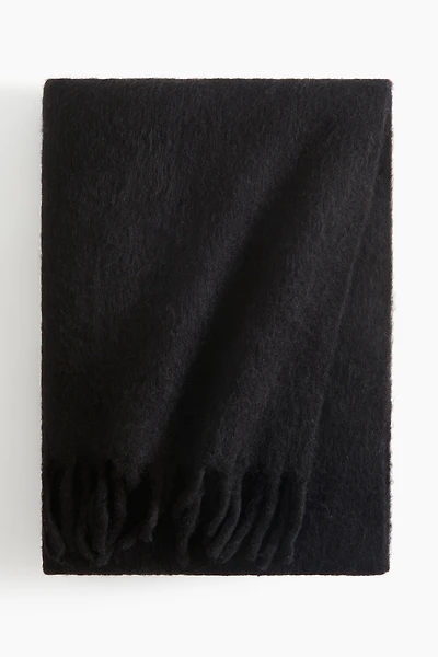 Wool-blend Throw