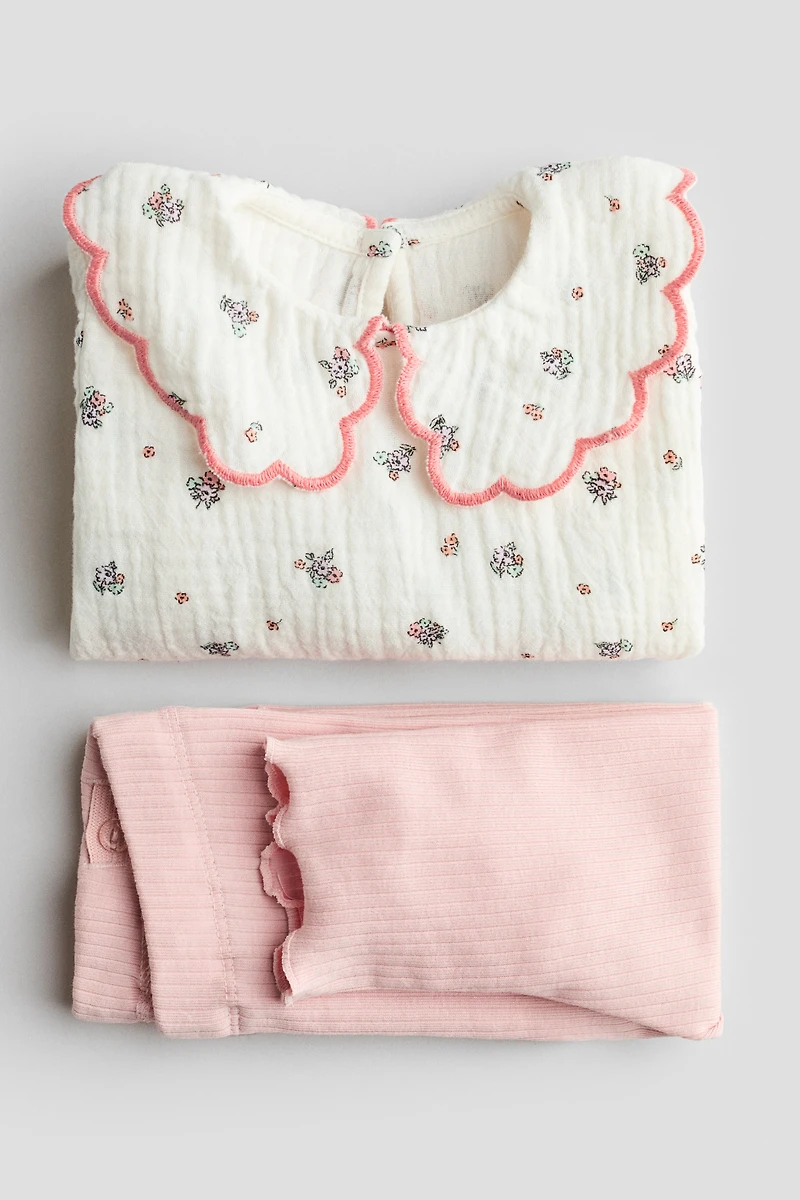 Ensemble 2 pièces blouse et legging