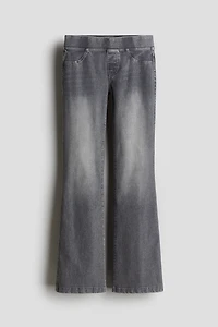 Flared Jersey Pants