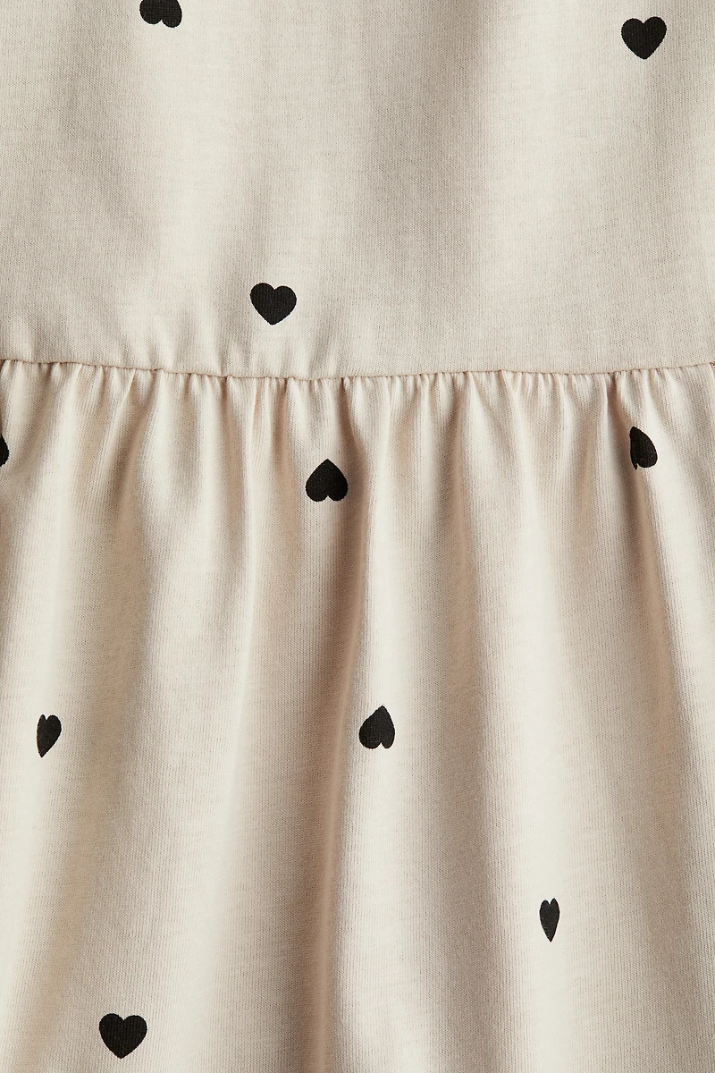 Robe en jersey de coton