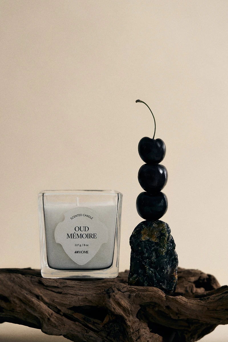 Scented Candle in Glass Holder