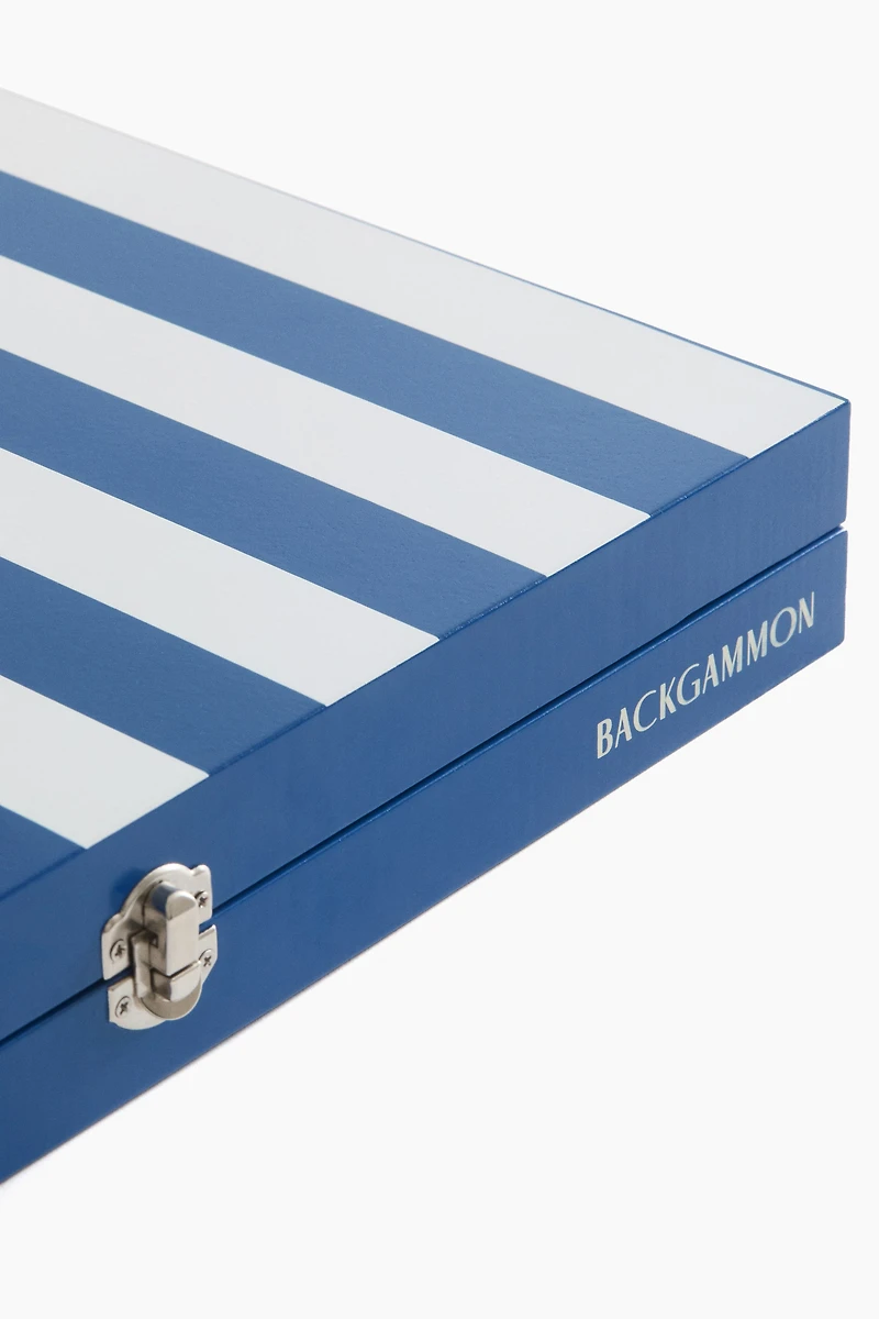 Jeu de backgammon en bois