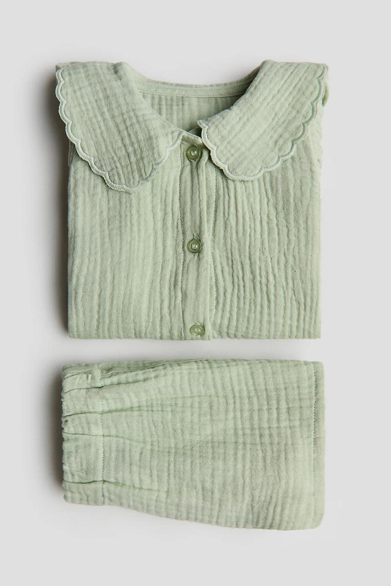 2-Piece Cotton Muslin Set