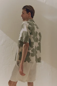 Regular-Fit Cotton Resort Shirt
