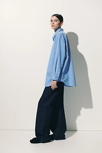 Oversized Poplin Shirt