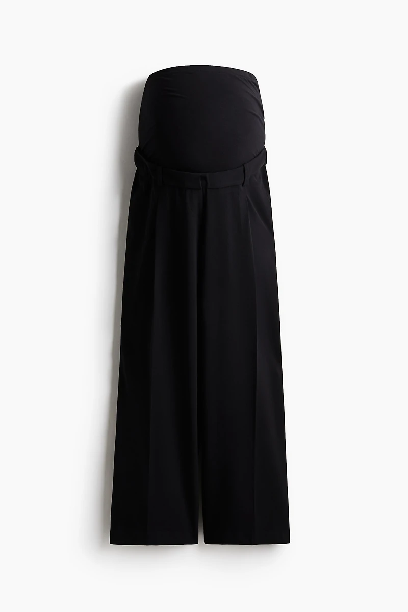 MAMA Wide-Leg Dress Pants