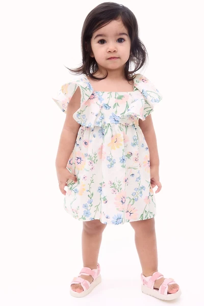 Flounced Dress