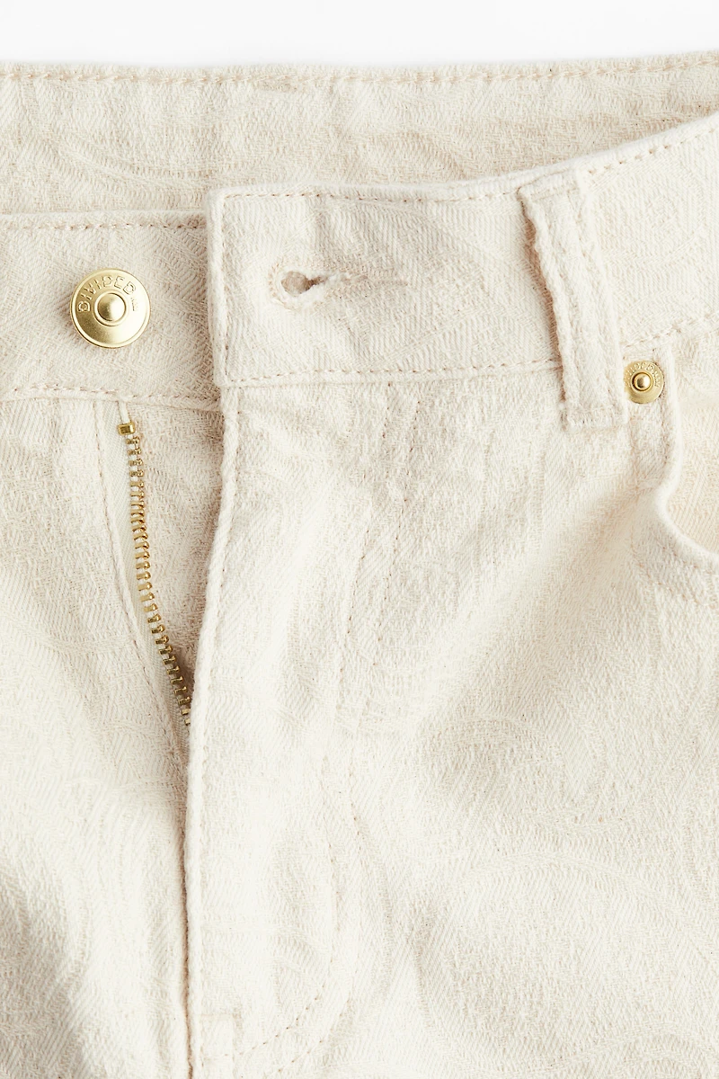Wide High Jeans